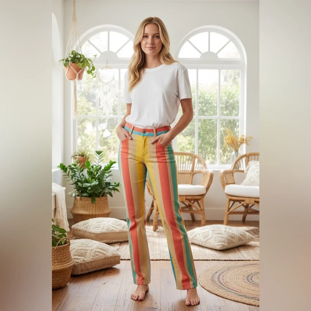 Alice+Olivia Multi Color  Pants